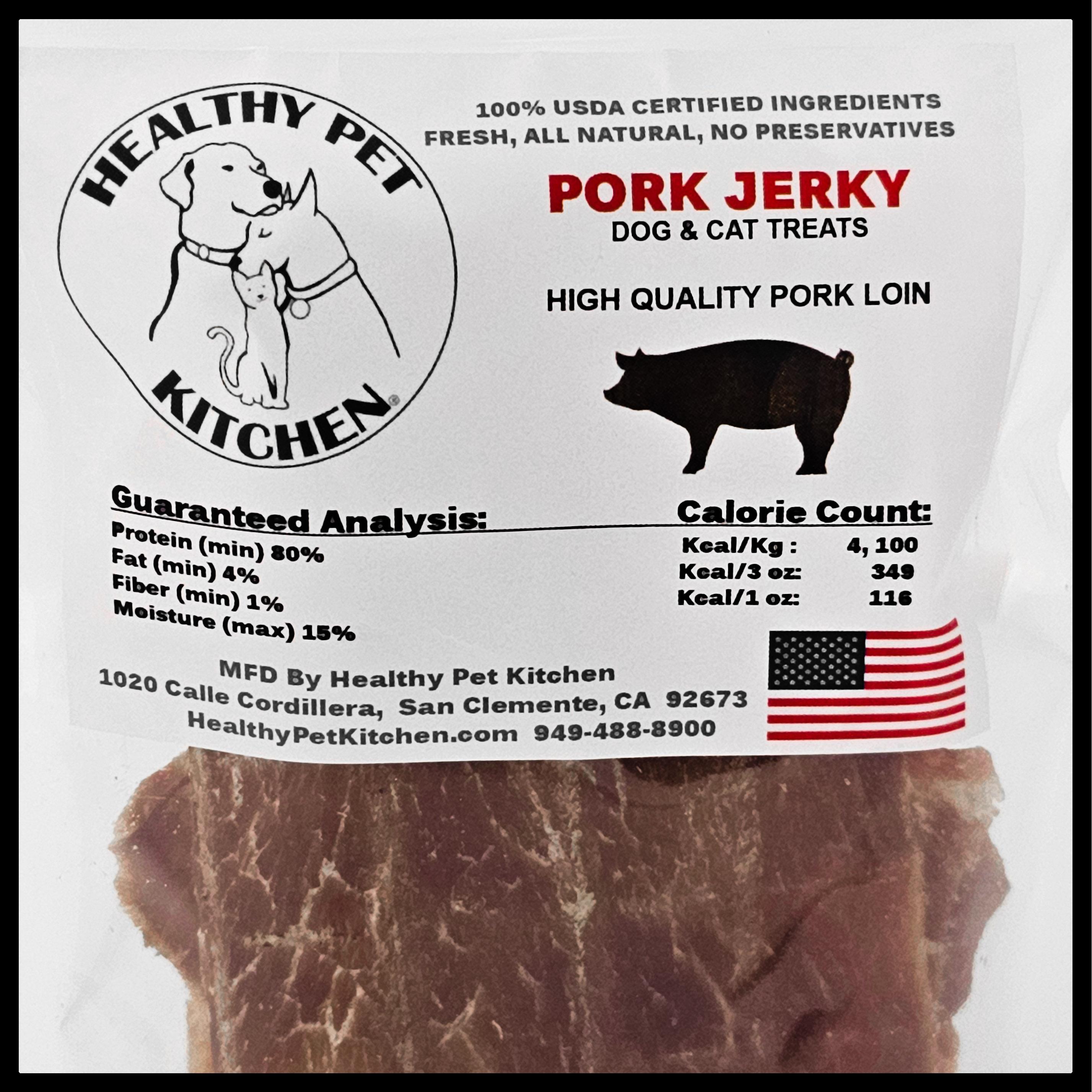 Pork Jerky GOURMET PET FOOD