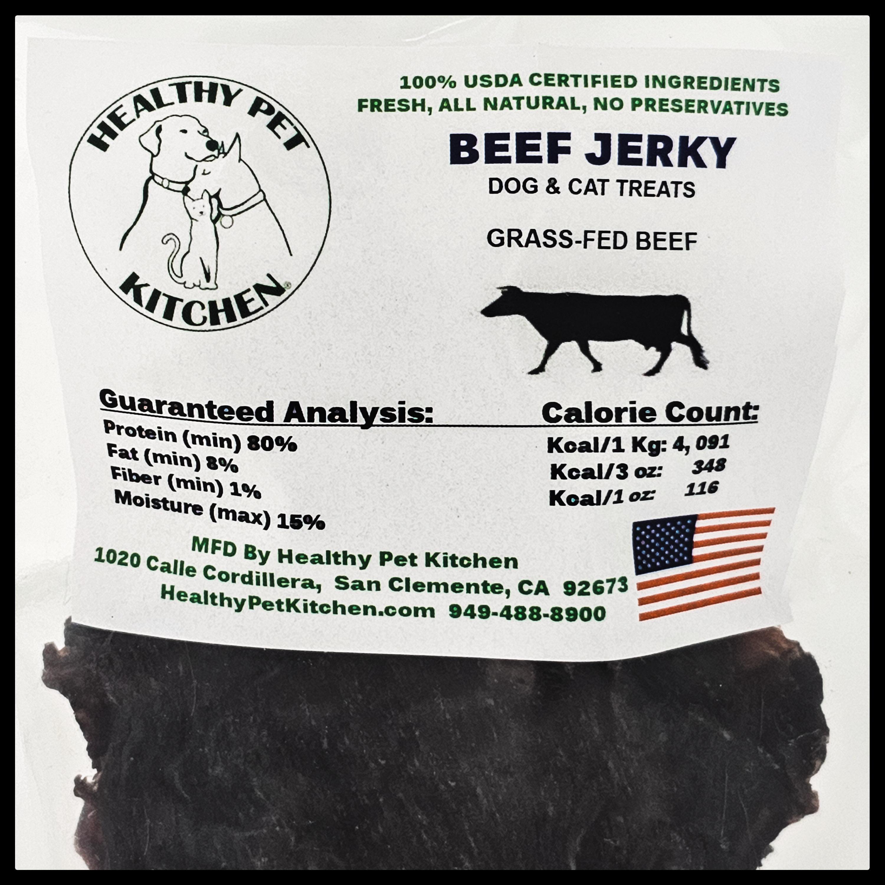 Cat beef outlet jerky